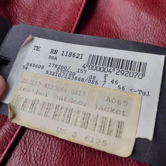 RARE SS08 RUNWAY VERSACE LEATHER JACKET 56 IT XL LARGE MENS COAT LUXURY - Picture 8 of 13